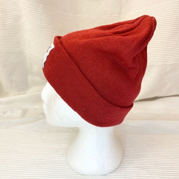 Pacific Pilsner Cuffed Beanie Toque Winter Hat Red Pac Pil Beer Cap - Picture 11 of 13